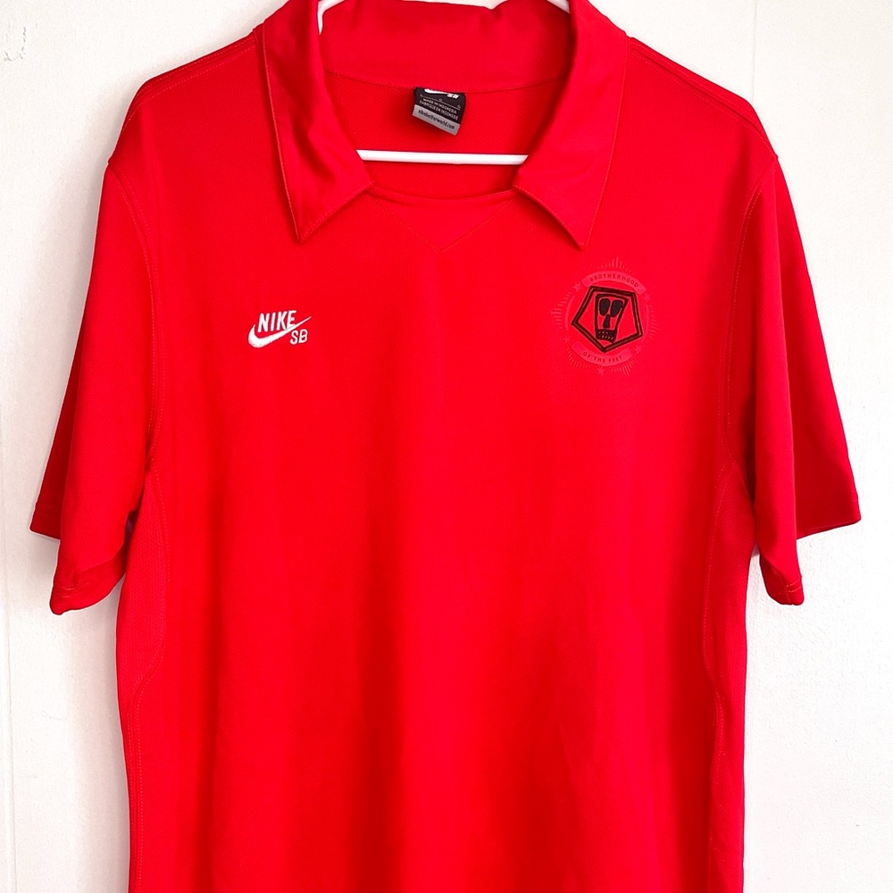 RARE OLYMPICS NIKE SB SKATE TEAM POLO